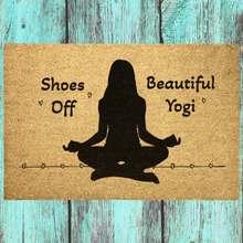 Load image into Gallery viewer, Beautiful Yogi Outdoor Mat
