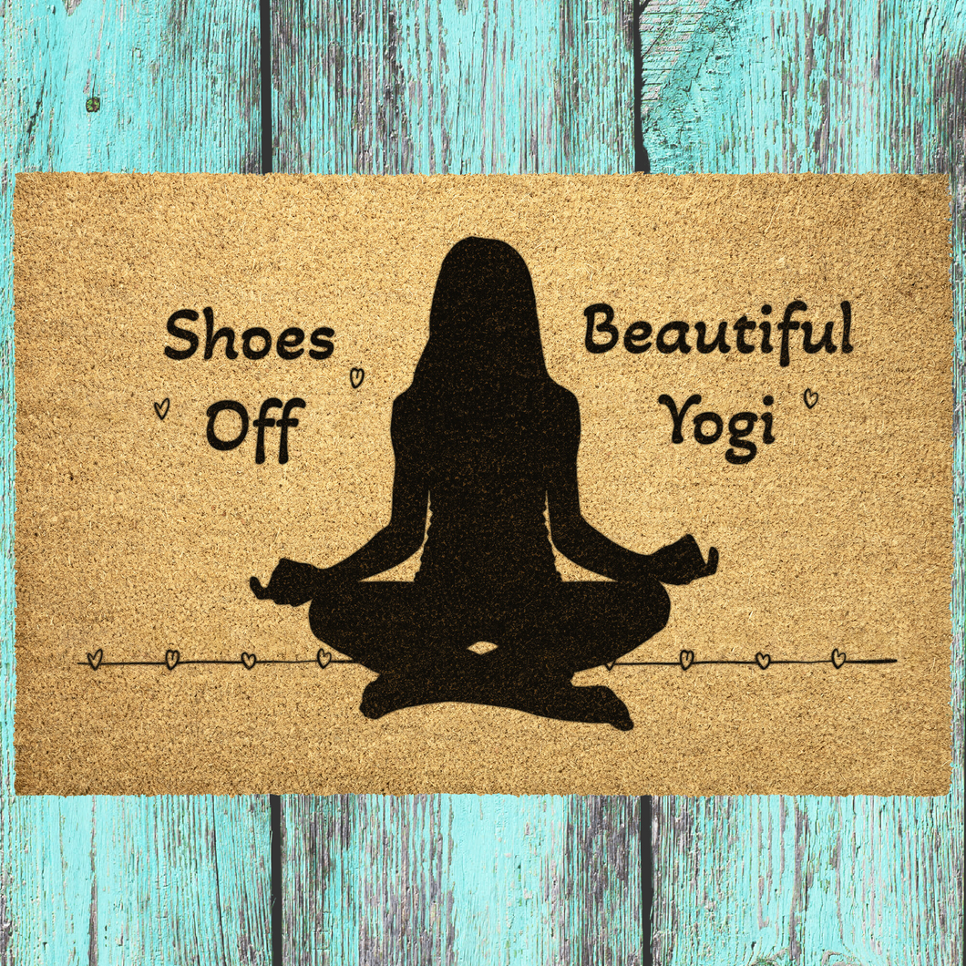 Beautiful Yogi Outdoor Mat