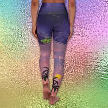 Load image into Gallery viewer, Outer World Inner Peace Yoga Leggings
