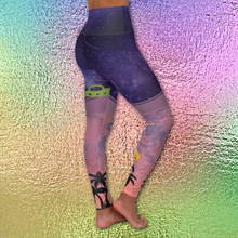 Load image into Gallery viewer, Outer World Inner Peace Yoga Leggings
