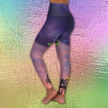 Load image into Gallery viewer, Outer World Inner Peace Yoga Leggings
